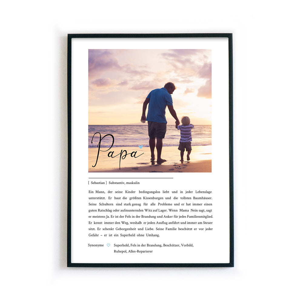 4one-Pictures-papa-geschenk-personalisiert-poster-mit-foto-bilderrahmen-farbe.jpg