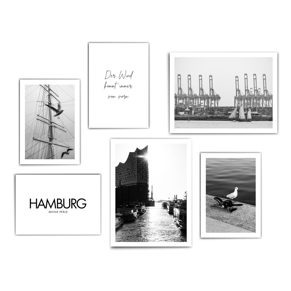 hamburg-schwarz-weiss-bilder-fertige-bilderwand-poster-set-hafen-elbe-prints.jpg