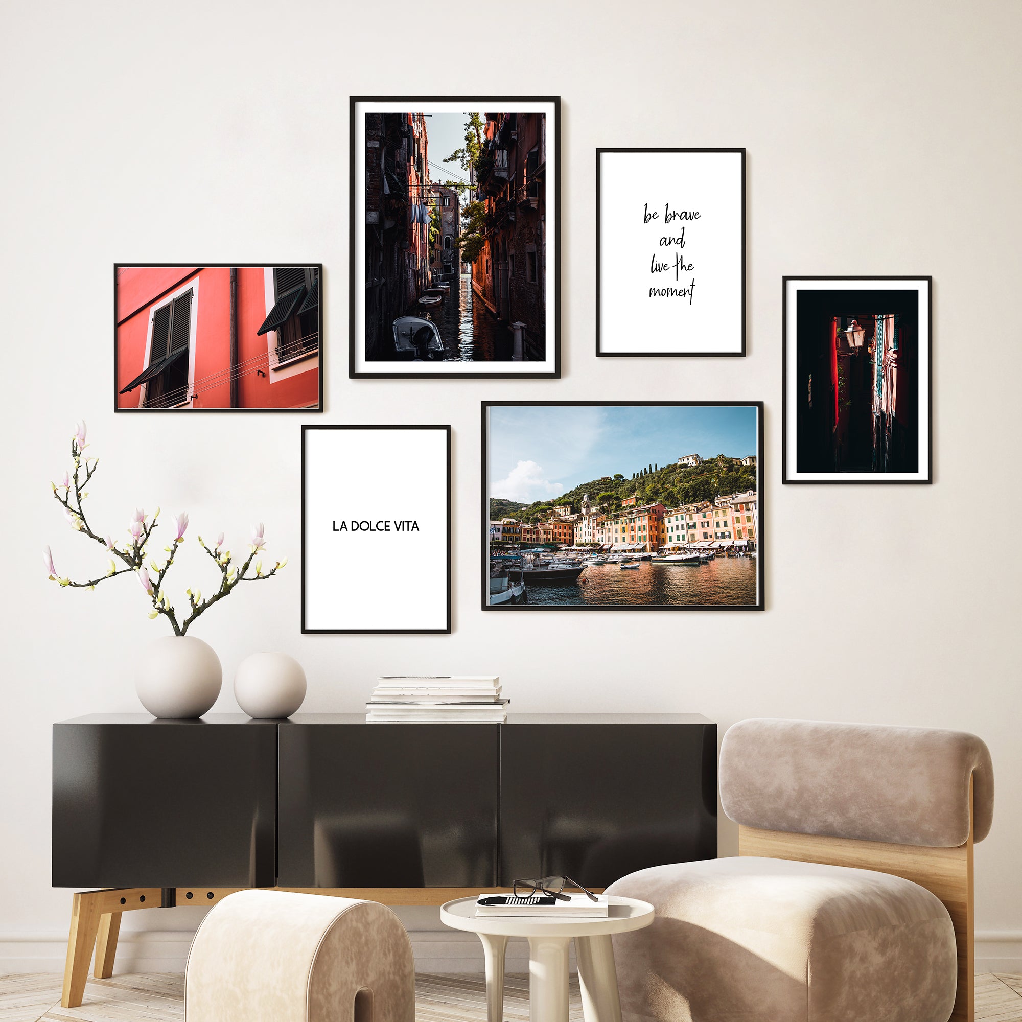 4one-Pictures-Poster-Set-Wohnzimmer-Natur-Italien-Spruch-meer-urlaub-wohnzimmer.jpg