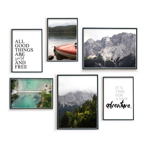 Over the lake - Poster Set