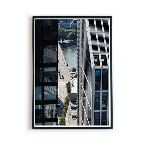 Zwischen Wolkenkratzern - Frankfurt Print