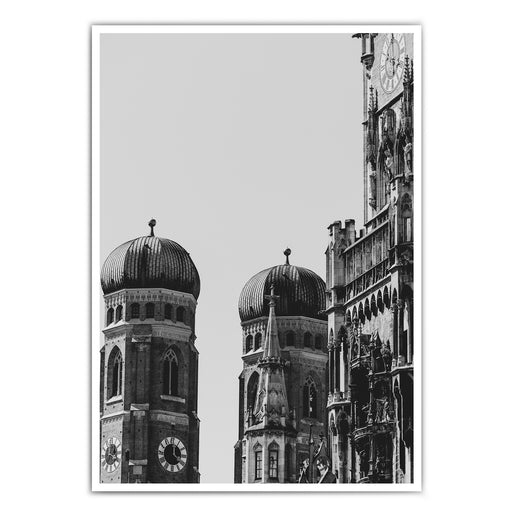Frauenkirche München SW Poster