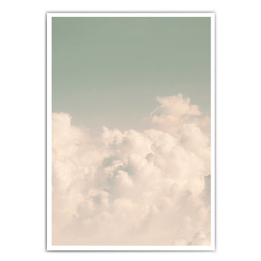 Retro Wolken Bild